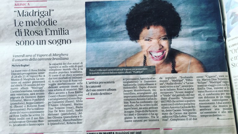 Rosa Emilia Dias La Nuova Di Venezia